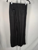 NWT Halara Ribbed Knit High Waisted Pockets Wide Leg Casual Pants Size Small