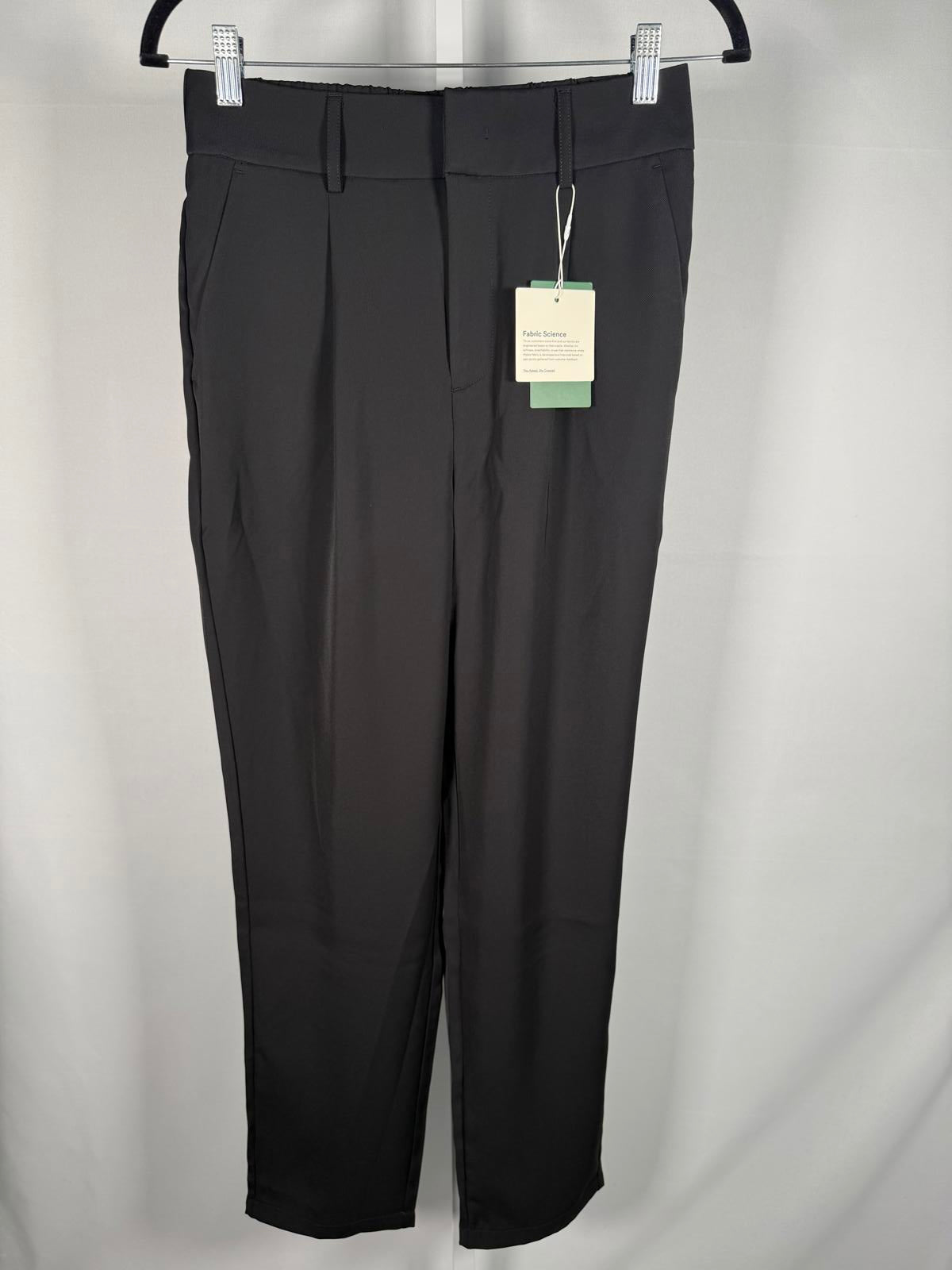 NWT Halara High Waisted Pocket Solid Work Tapered Pants Size Small, Tall