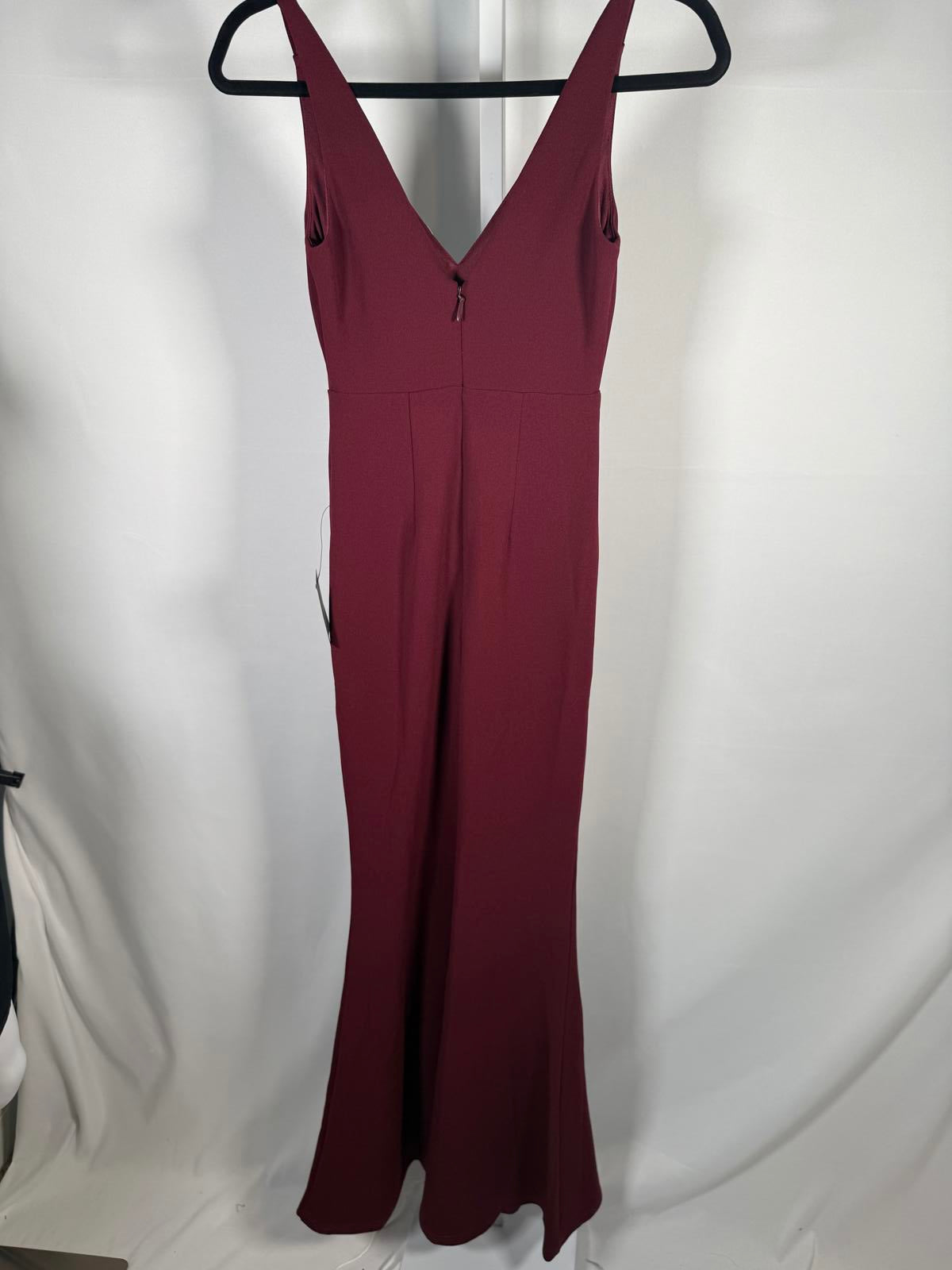 NWT Lulus Melora Plum Purple Sleeveless Maxi Dress