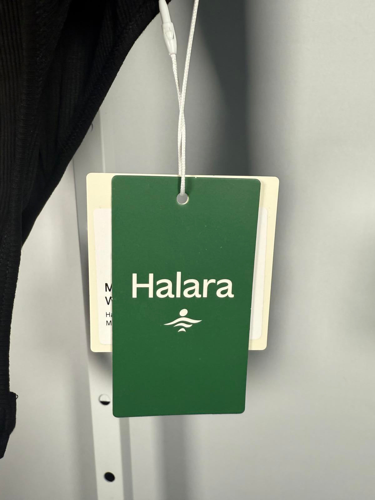 NWT Halara Ribbed Knit Square Neck Long Sleeve Skinny Work Bodysuit Size XL