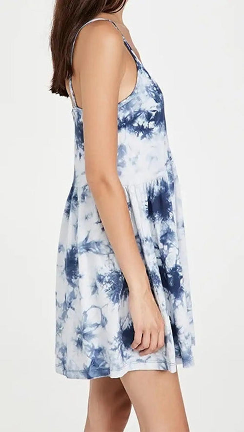 NWT REVOLVE by Z Supply Kona Black Iris Mini Dress Size S