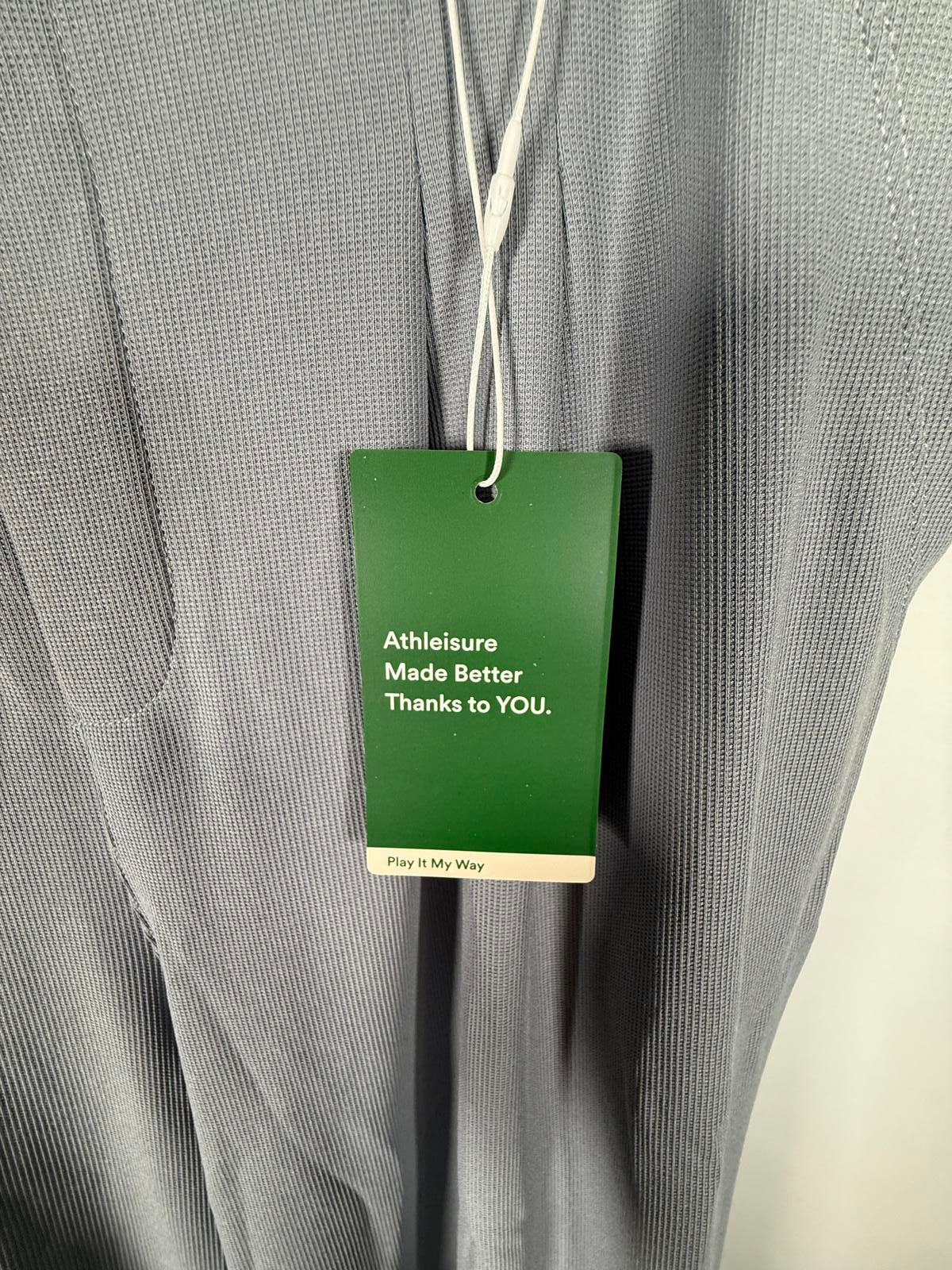 NWT Halara Flex™ High Waisted Pocket Wide Leg Waffle Work Pants Weathervane M