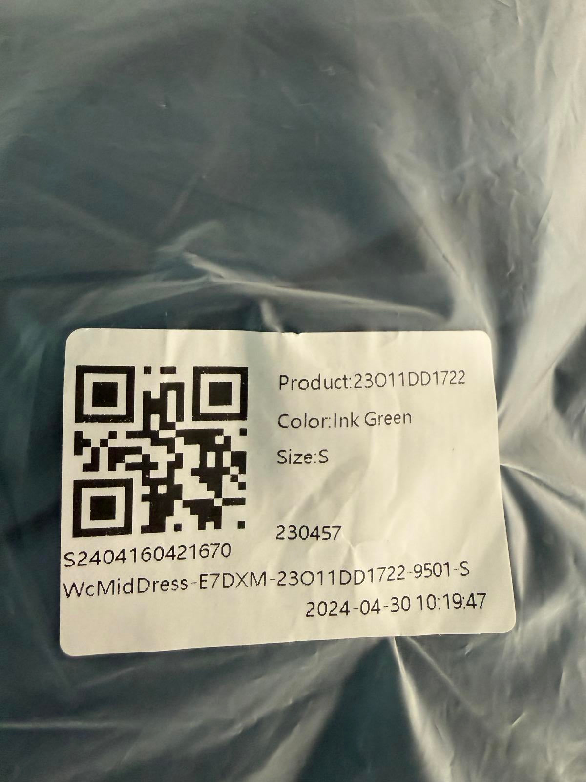 NWT Halara SoftlyZero Airy Crossover Ruched Lace Up Bodycon Dress Size Small