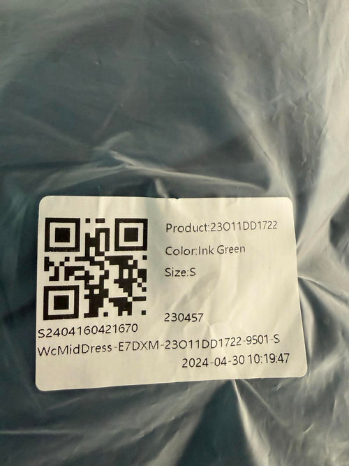 NWT Halara SoftlyZero Airy Crossover Ruched Lace Up Bodycon Dress Size Small