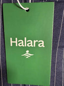 NWT Halara High Waisted Zipper Pocket Wide Leg Striped Work Pants Size - M