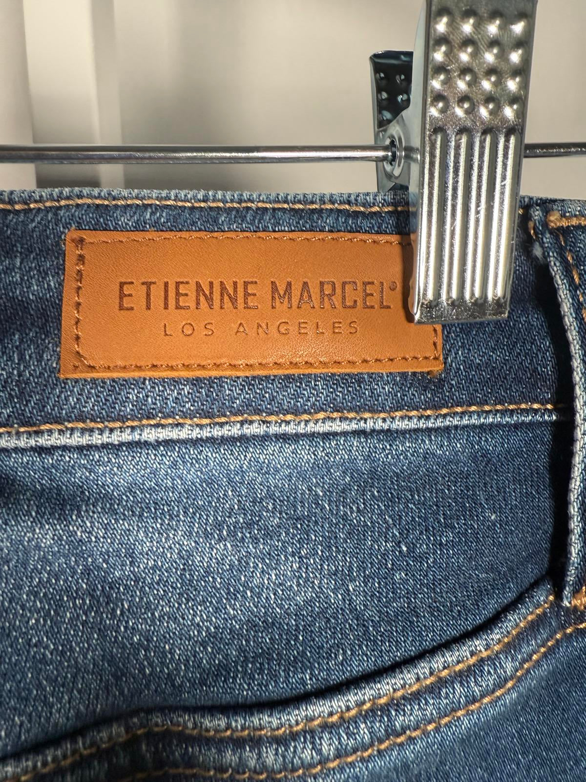 NWT Etienne Marcel Button up Denim Flare Jeans Size 25