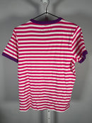 NWT PIOMBO striped T-shirt in Supima cotton US Size L