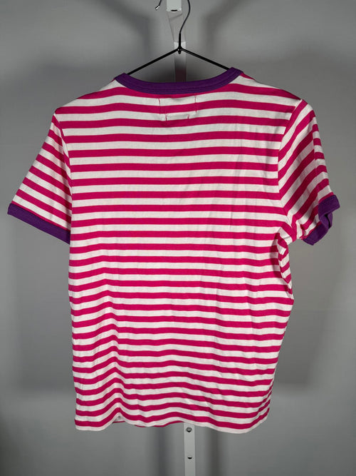 NWT PIOMBO striped T-shirt in Supima cotton US Size L