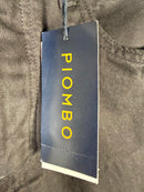 NWT Piombo Men's Black Jeans Slim Size US 30 (IT 44)