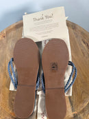 Kaanas Litbuan Corded Flip Flop Size 6 NIB