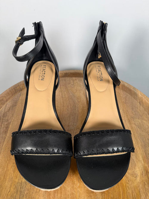 Kenneth Cole Reaction Colton Womens Back Zipper Strappy Ankle Strap - 11 NWB