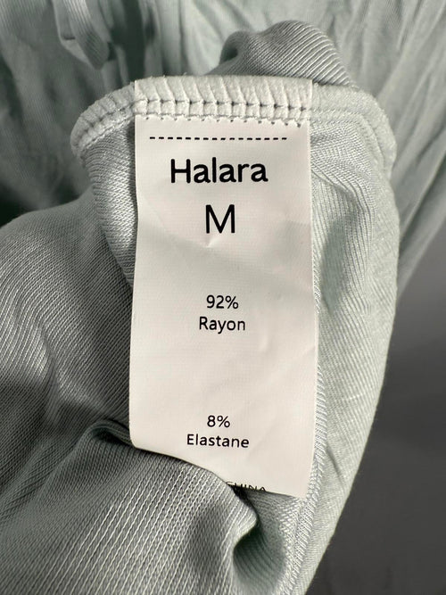 NWT Halara Ribbed Cowl Neck Lace Up Midi Dress - Size M