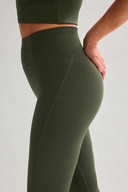 NWT Girlfriend Collective Terrace Compressive High-Rise Capri S