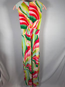 NWT Jessica Howard Women's Sleeveless V-Neck Knot-Front Maxi Dress Size 6