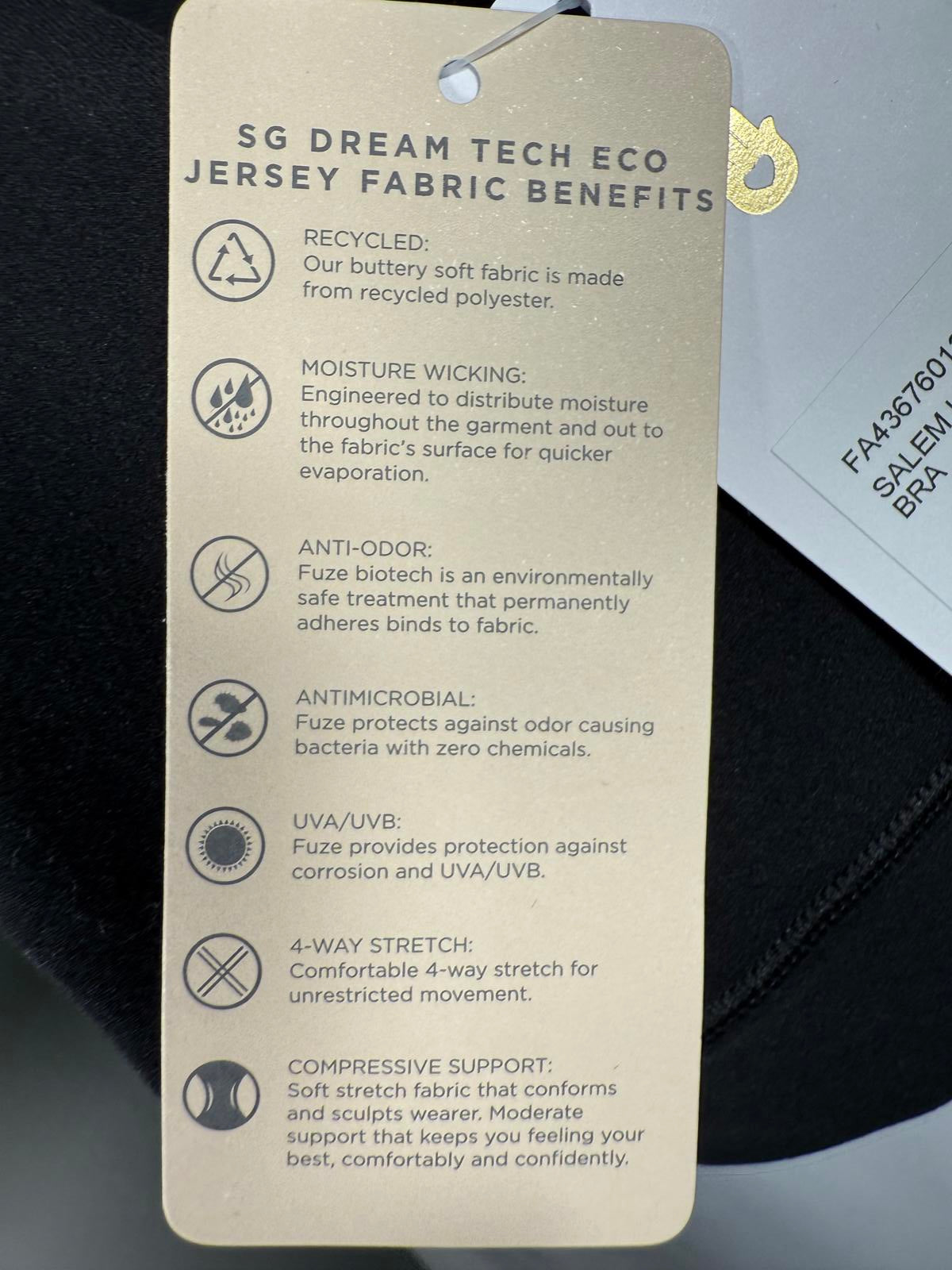 Spiritual Gangster Salem Longline Sports Bra - M