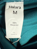 NWT Halara Women's Jumpsuit Sleeveless V Neck Button Detail Size M