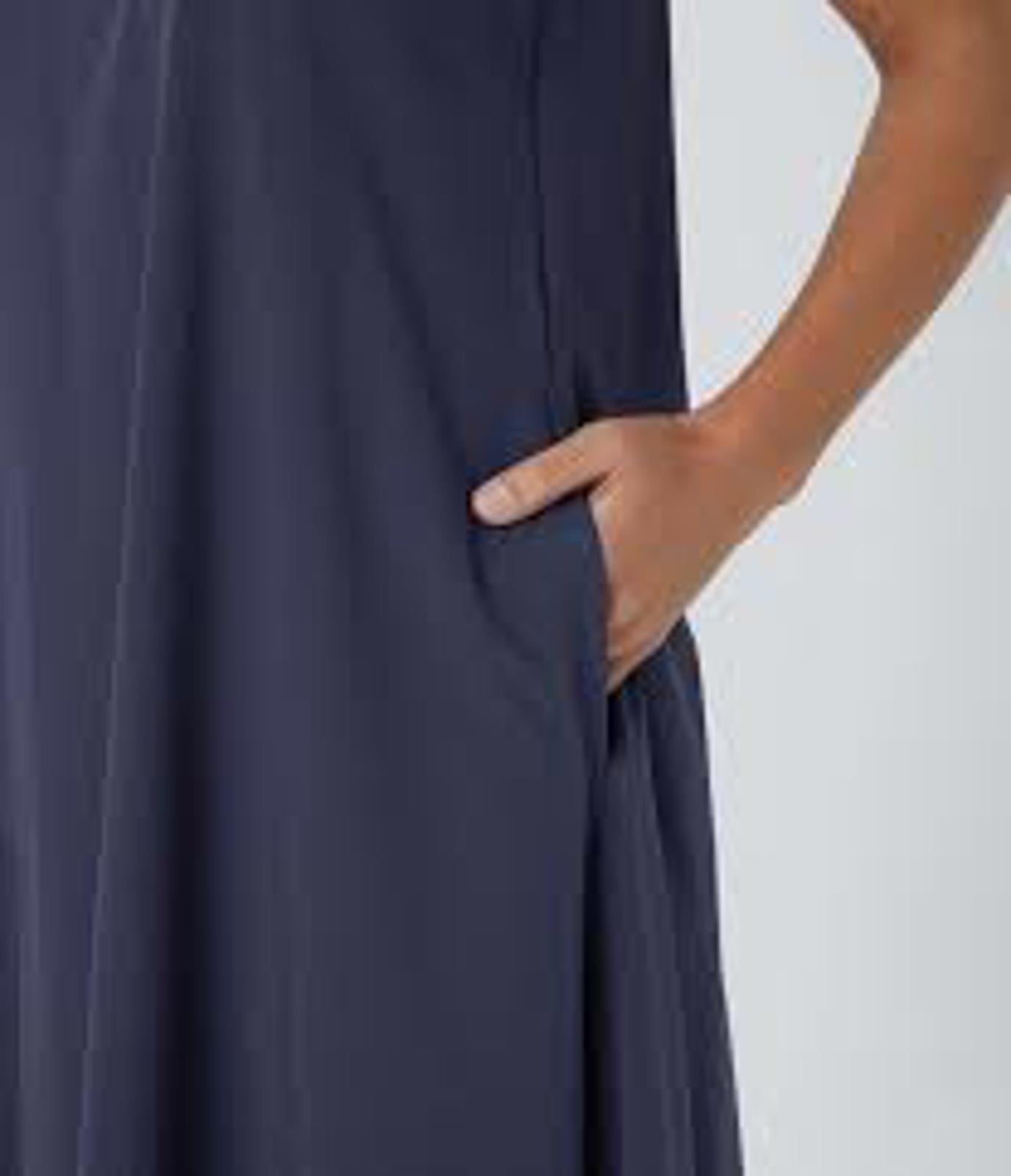 NWT Halara Breezeful Backless Dress Patriot Blue - Size Small