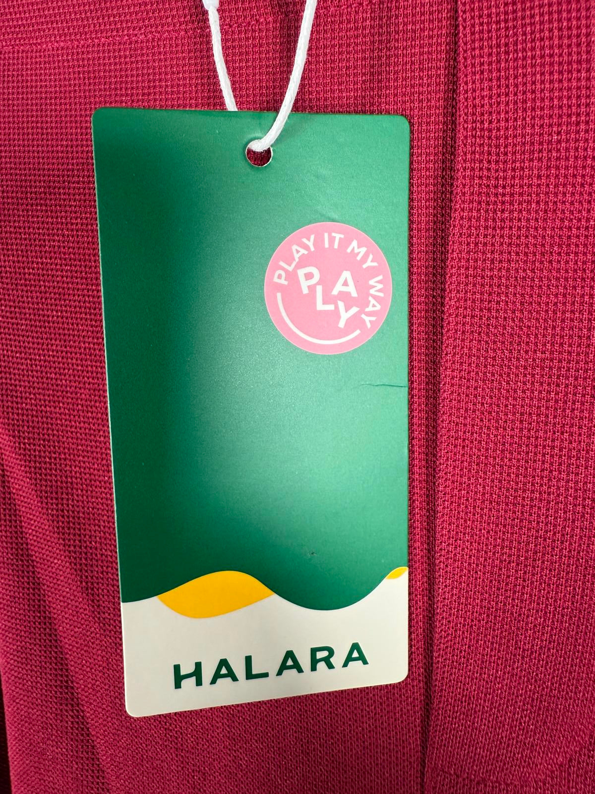 NWT Halara Flex™ High Waisted Side Pocket Wide Leg Waffle Work Pants L Petite