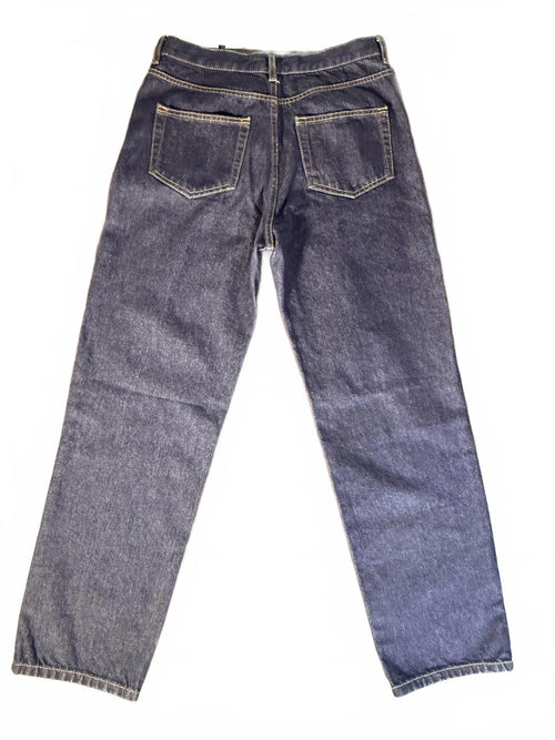 THE KOOPLES Vestiaire Carry-Over Straight Leg Blue Women's Jeans, Size 30. NWT