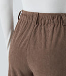 NWT Halara High Waisted Corduroy Casual Pants Acorn - Size XL