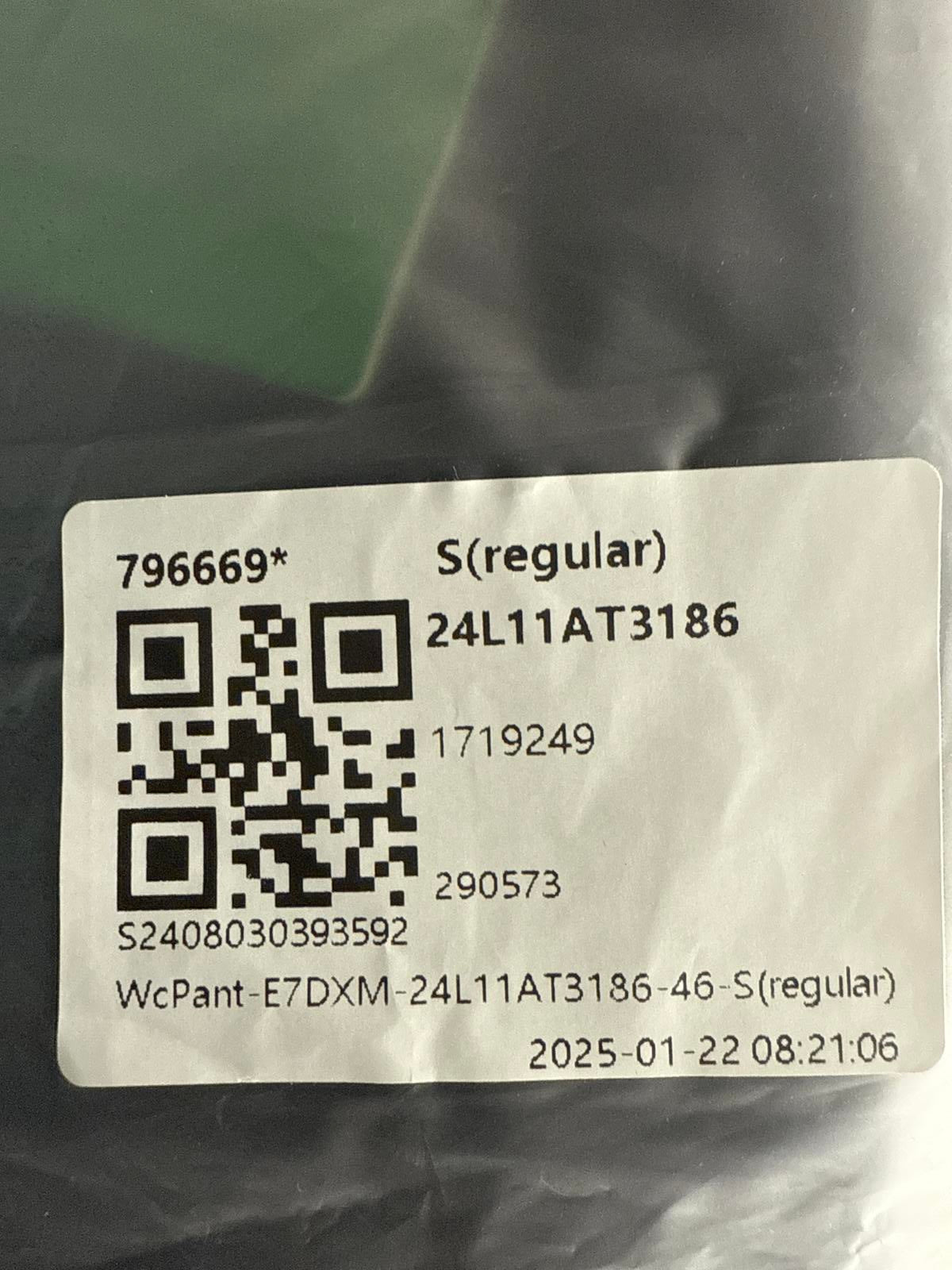 NWT Halara Flex Mid High Waist Tummy Control Side Zip Slim Work Pants Black S