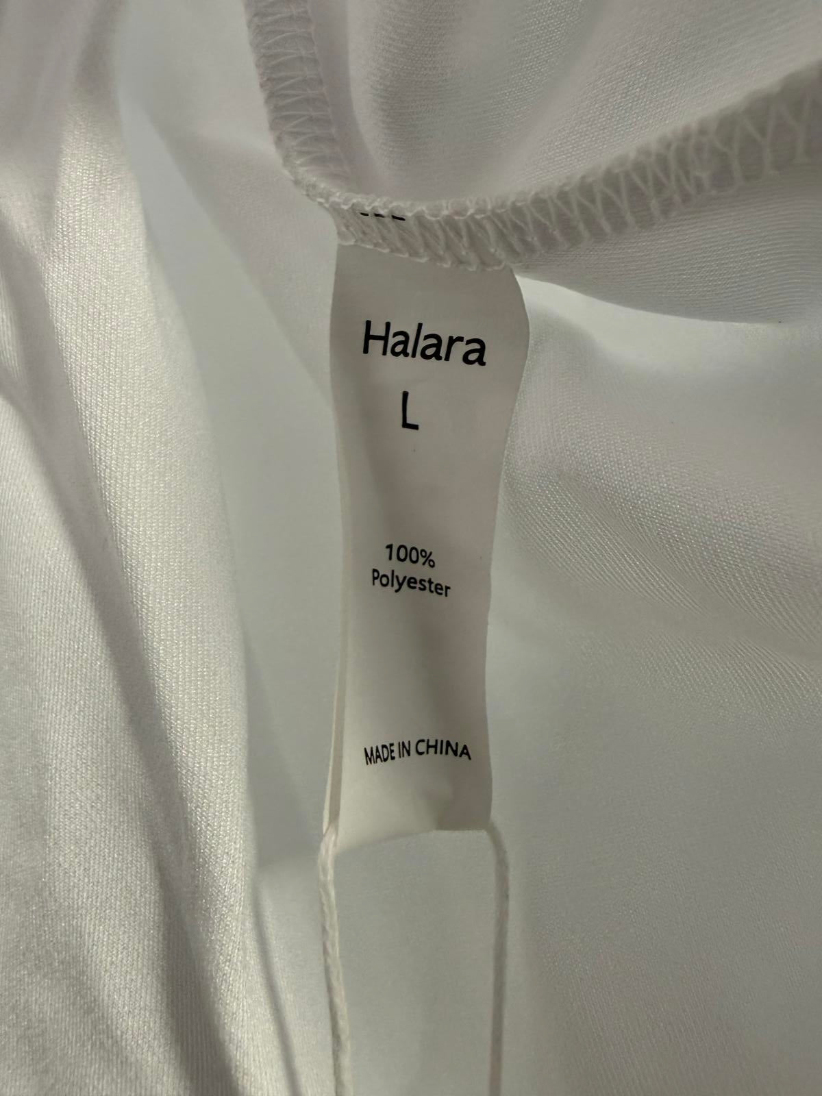 NWT Halara Women's Mini White Dress Size Large