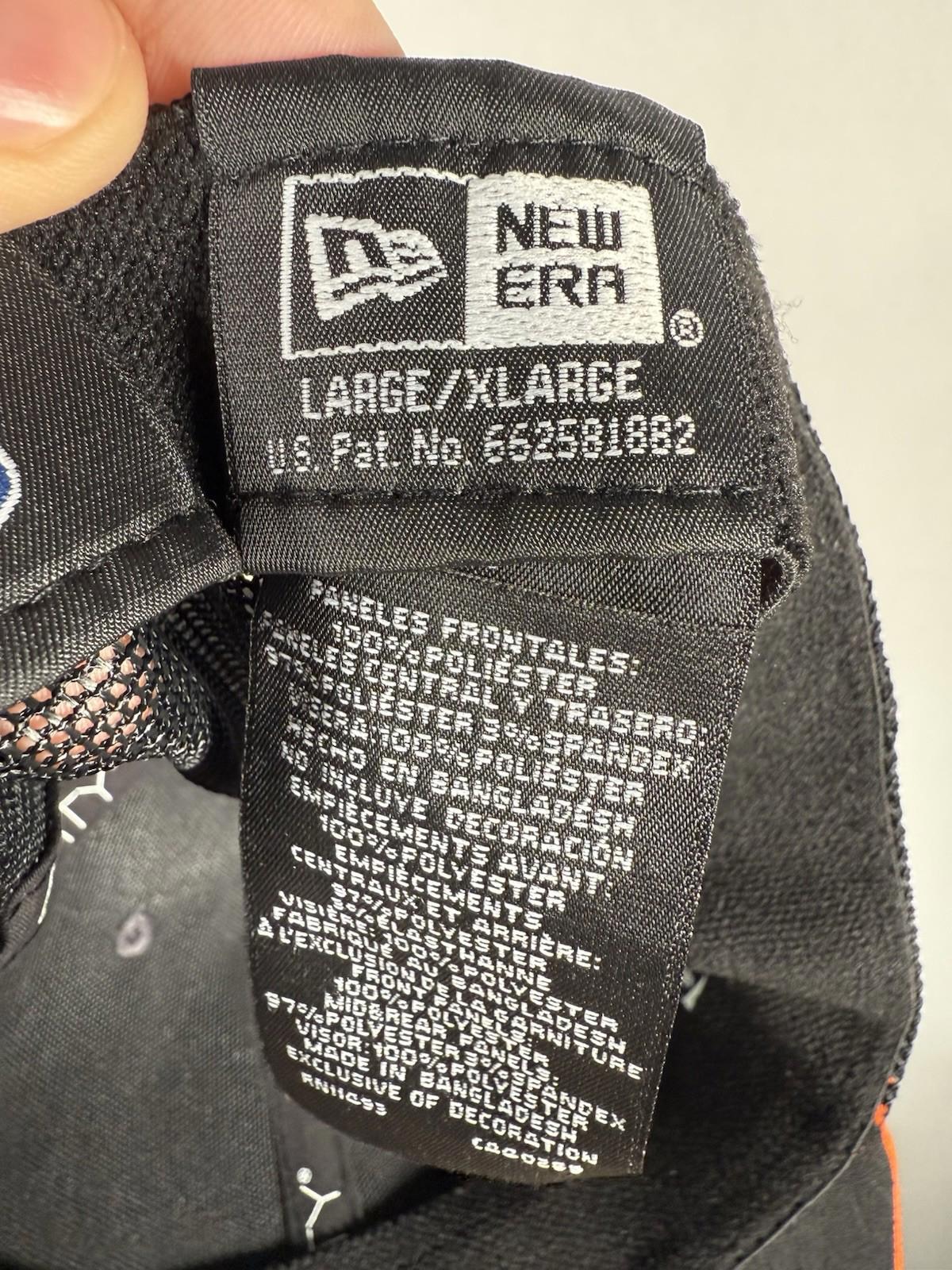 Denver Broncos New Era 39THIRTY NFL Draft Stretch Fit Mesh Back Hat L/XL