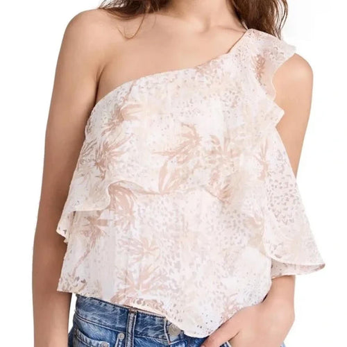 NWT Ramy Brook One Shoulder Maureen Top Size XS