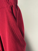 NWT Halara Flex High Waisted Pocket Wide Leg Waffle Work Pants Size L Petite