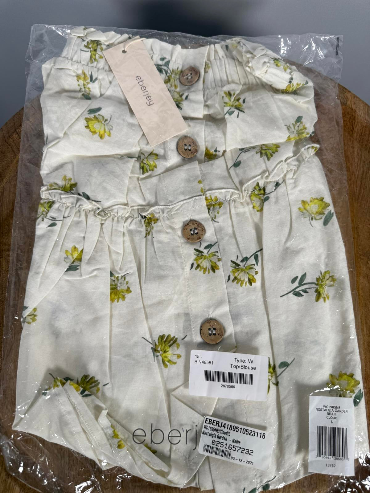 NWT Revolve by Eberjey Harper Nostagia Garden Blouse L