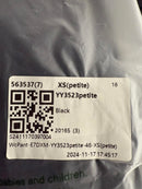 NWT Halara Mid Rise Zipper Pocket Corduroy Casual Pants Black XS Petite