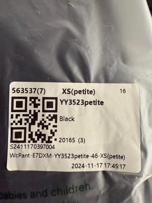 NWT Halara Mid Rise Zipper Pocket Corduroy Casual Pants Black XS Petite