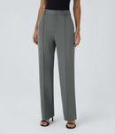 NWT Halara Flex™ High Waisted Pocket Straight Leg Work Pants Size XL