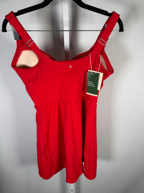 NWT Halara Push-Up Cups 2-in-1 Yoga Dress Pockets-Easy Peezy D-F Cups Small