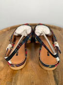 NIB Matiko Lori Green Tartan Flats Size 41 (US 10)