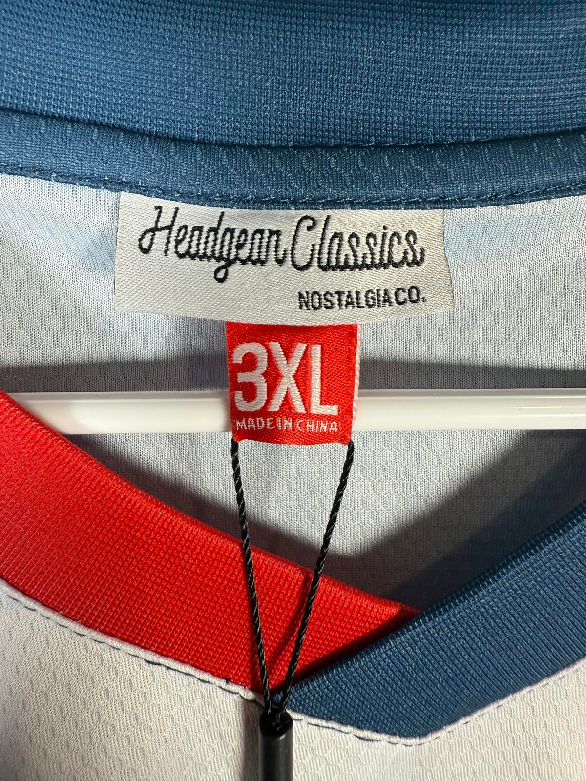 NWT Dominican Republic Team Men's Headgear Classics 1990 World Cup Jersey - 3XL
