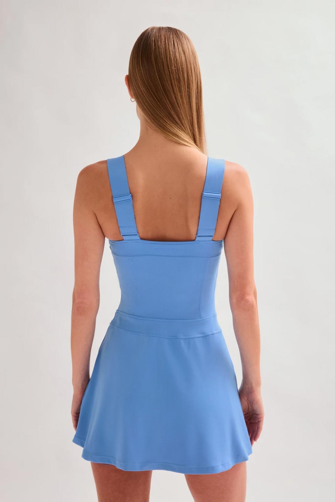 NWT Girlfriend Collective Zephyr Aileen Paneled Dress S