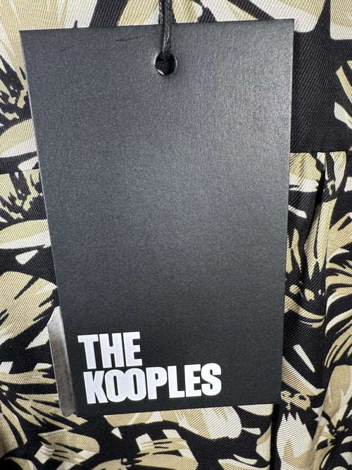 NWT The Kooples Twill Flowers Dress US Size Medium $365 MRSP