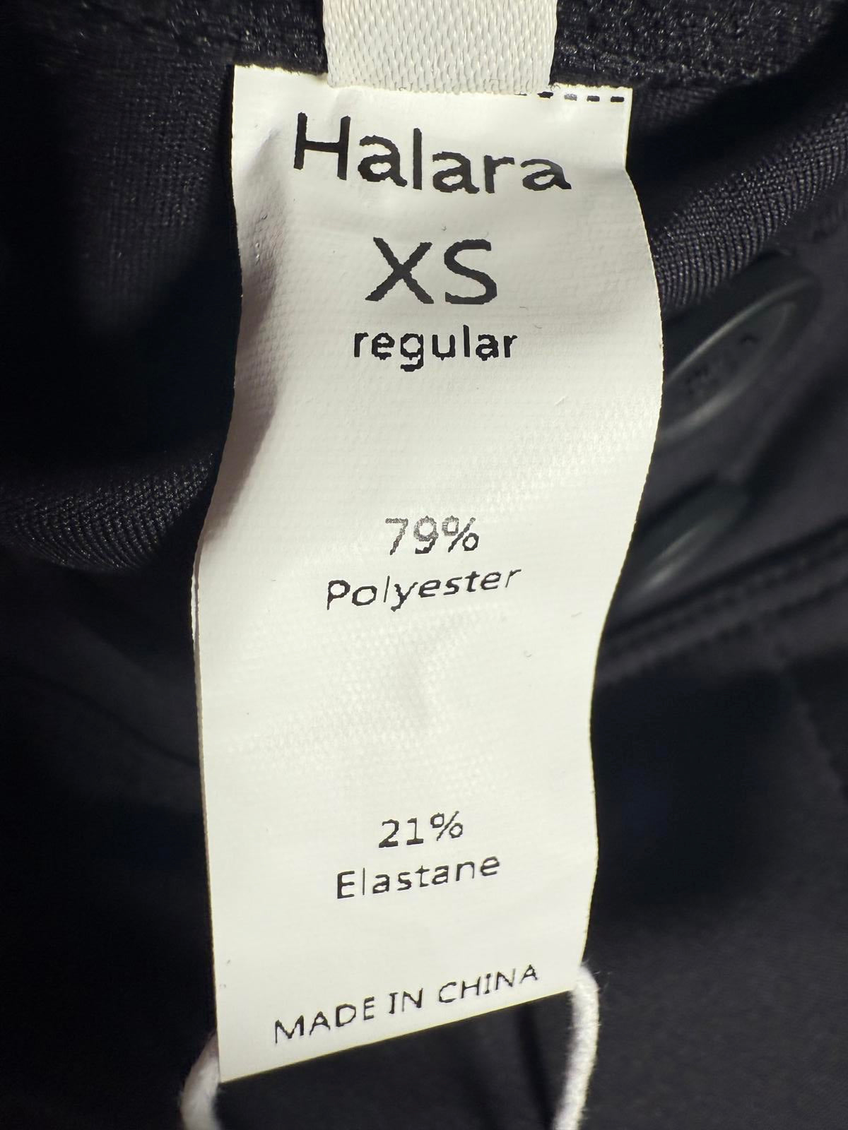 NWT Halara Flex™ High Waisted Decorative Pocket Skinny Work Pants Black Size XS