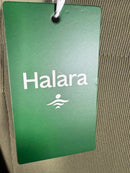 NWT Halara Flex High Waisted Pocket Wide Leg Micro Waffle Work Pants Mosstone XL