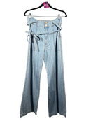 NWT Hudson Tie Waist Wide Leg Barefoot Trouser in First Class Size 28