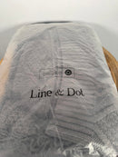 NWT Line & Dot Jasper Fringe Sweater Charcoal - Size XS