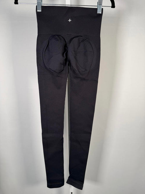 NWT Halara Women's High Waist Tummy Control Butt Lifting Black Leggings Size S