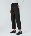 NWT HalaraFlex™ Mid Rise Drawstring Pocket Work Pants Black Large