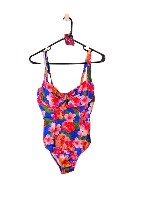 Cupshe Floral Sweetheart Slim & Sculpt One-Piece Swim Suit