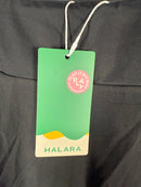 NWT Halara Breezeful High Waisted Pocket 2-in-1 Flowy Casual Maxi Skirt Black L