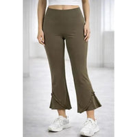 NWT Halara Women's Yoga Pants with Ruffled Detail Size - XS