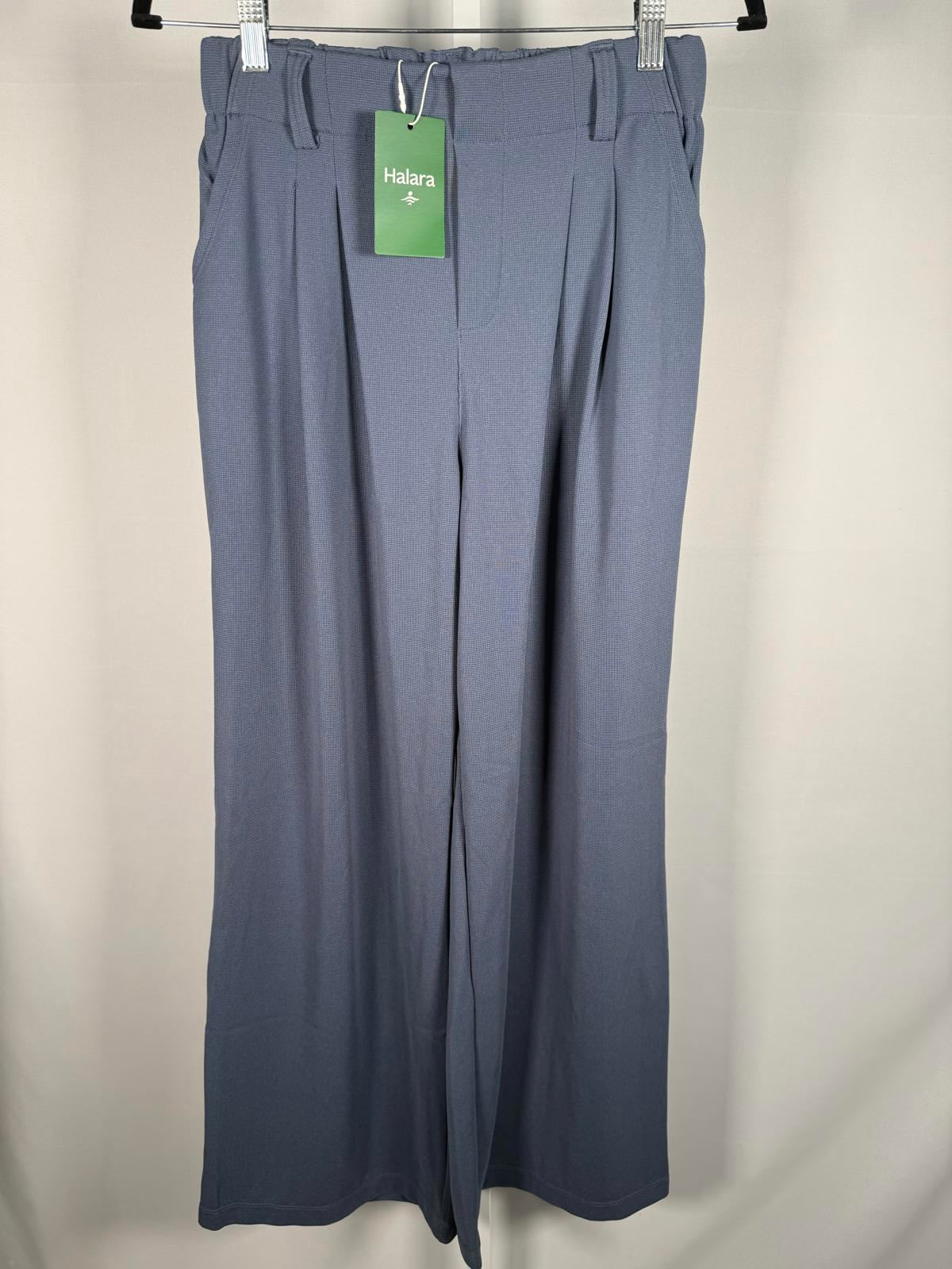 NWT Halara Flex™ High Waisted Pocket Wide Leg Waffle Work Pants Size Small