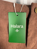 NWT Halara Mid Low Rise 2-in-1 A Line Mini Casual Corduroy Skirt Camelia Brown L