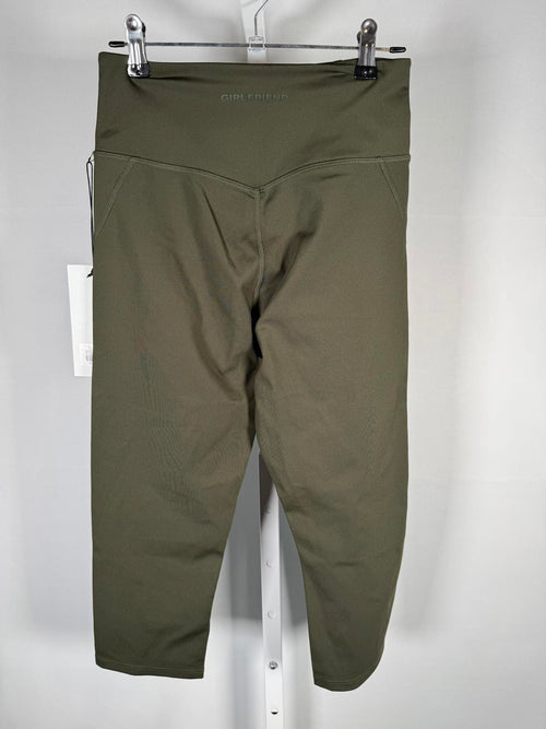 NWT Girlfriend Collective Terrace Compressive High-Rise Capri S